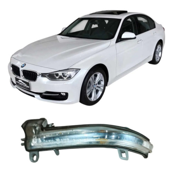 Pisca Retrovisor Direito Bmw 320i 2015 2.0 A046314 Original Branco