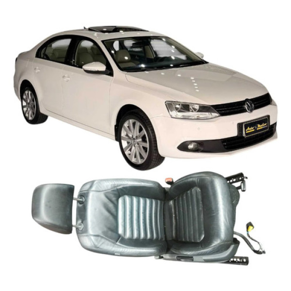 Banco Dianteiro Direito Volkswagen Jetta 2013 2.0 Original Branco