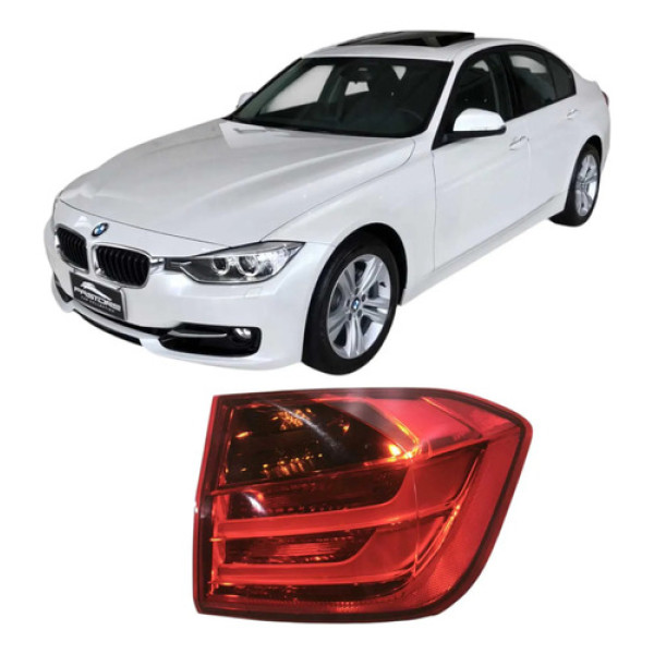 Lanterna Luz Traseira Direita Bmw 320i 2015 2.0 63217372784 Direito/passageiro Vermelho