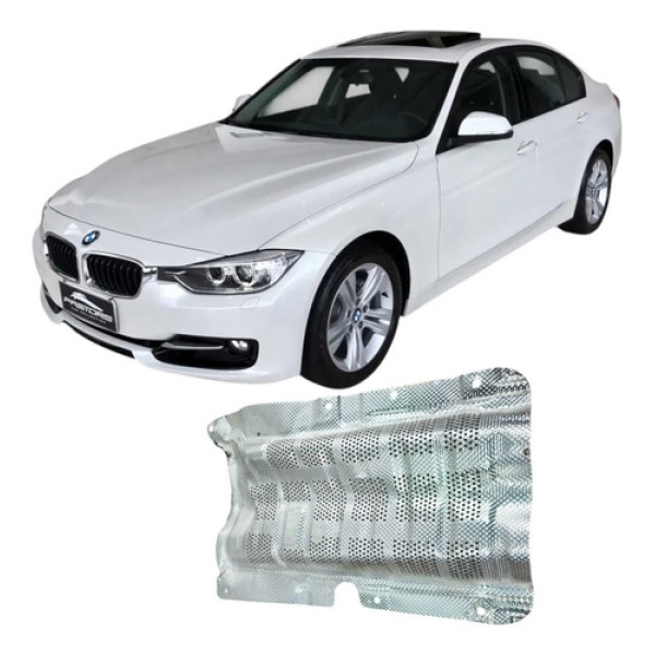 Proteçao Alumineo Assoalho Bmw 320i 2015 2.0 Original