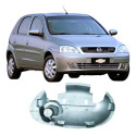 Suporte Maçaneta Dianteira Direita Gm Corsa 2006 Original Prateado Dianteira