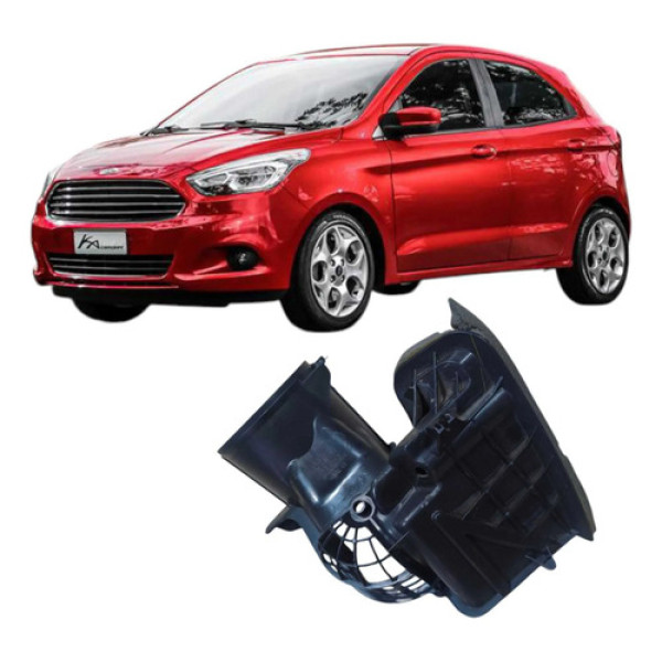 Acabamento Caixa Ar Direito Ford Ka 2015 1.0 3c Original