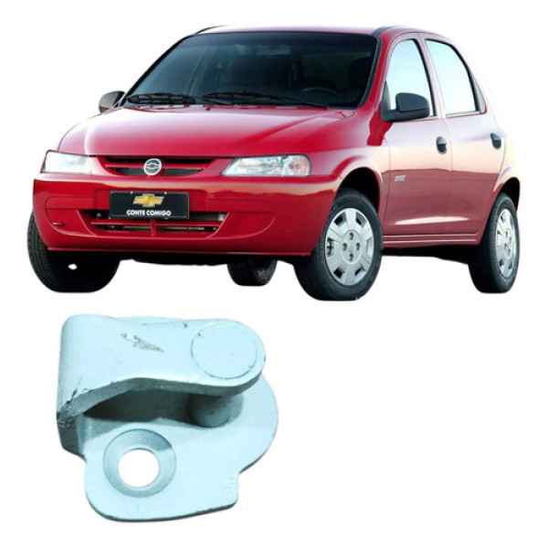 Batente Fechadura Porta Chevrolet Celta 2004 1.0 Original
