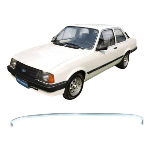 Friso Dianteiro Esquerdo Chevrolet Chevette 1989 1.6 2p  Branco
