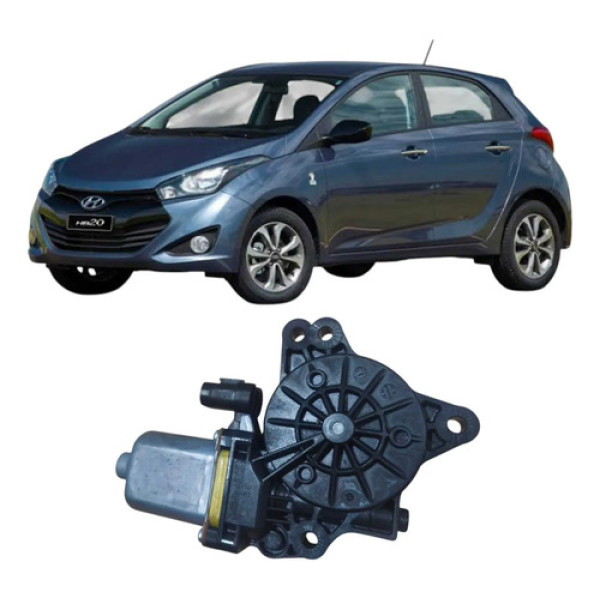 Motor Máquina Dianteira Esquerda Hyundai Hb20 2017 1.0 3c