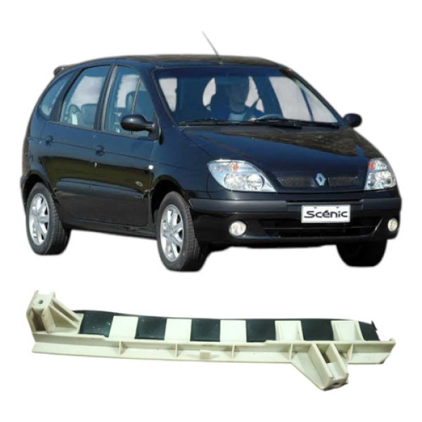 Guia Vidro Traseiro Esquerdo Renault Scenic 2005 8200200815 Preto