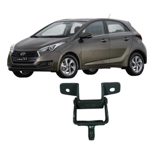 Dobradiça Tampa Porta Mala Hyundai Hb20 2016 1.0 3c Original Preto/verde Escuro (pintura Metálica Aparente)