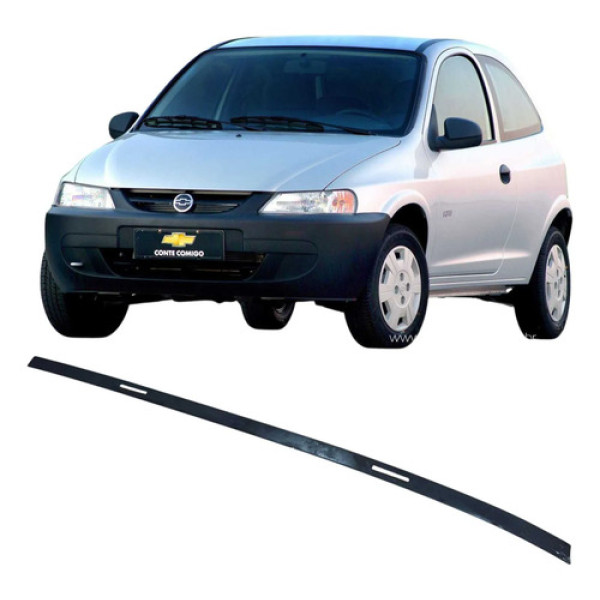 Friso Calha Teto Chevrolet Celta 2003 1.0 Original Branco