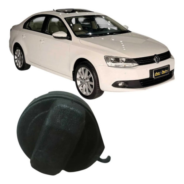 Tampa Gargalo Combustivel Volkswagen Jetta 2013 2.0 Original Preto 2013