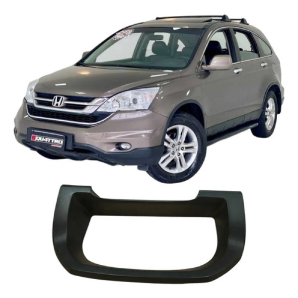 Moldura Painel Instrumentos Honda Cr-v 2010 77200swaa020 Preto