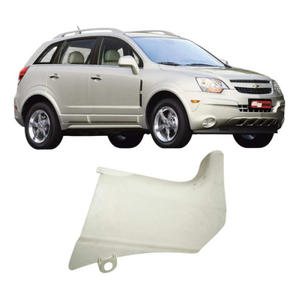 Soleira Dianteira Esquerda Chevrolet Captiva 2009 Original Bege