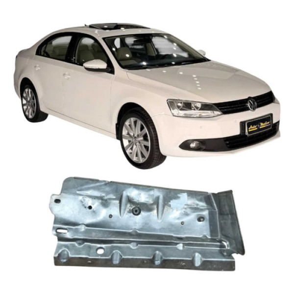 Defletor Calor Turbina Vw Jetta 2013 Tsi 2.0 06h129597k Prateado