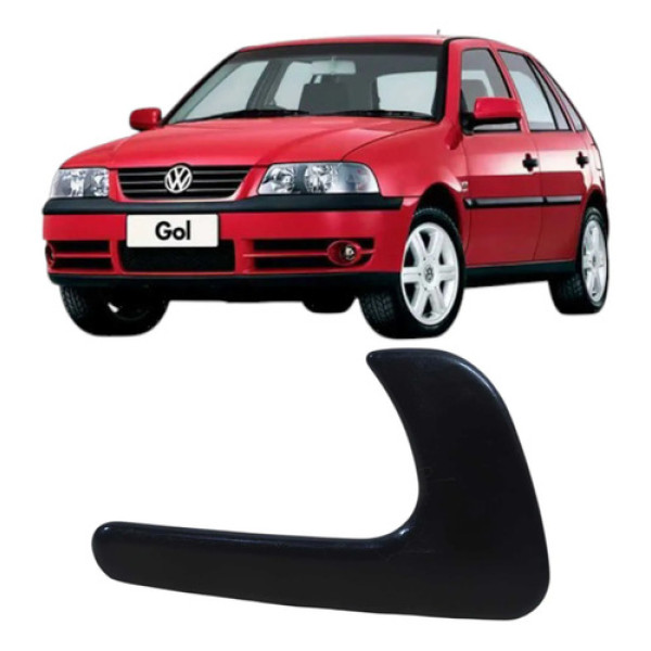 Maçaneta Interna Dianteira Direita Volkswagen Gol 2005 Preto Dianteira