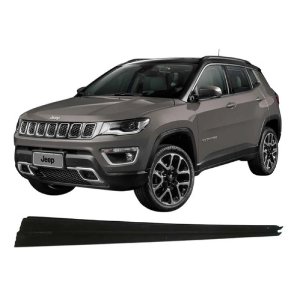 Pestana Interna Traseira Esquerda Jeep Compass 2020 Original Preto