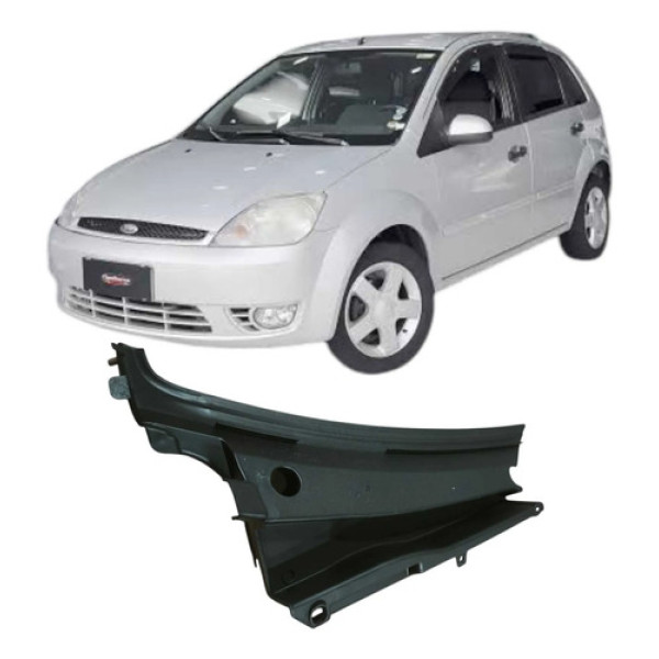 Grade Churrasqueira Esquerda Ford Fiesta 2005 1.0 2s65a02217 Preto Não Especificado