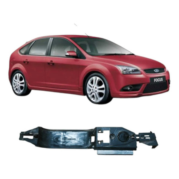 Suporte Maçaneta Traseira Direita Ford Focus 2008 Xs41a266b Prata Traseira