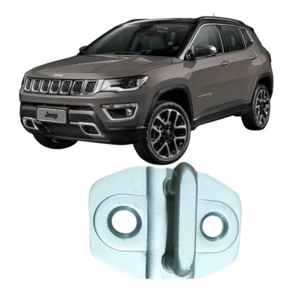 Batente Fechadura Porta Jeep Compass 2020 2.0 Original