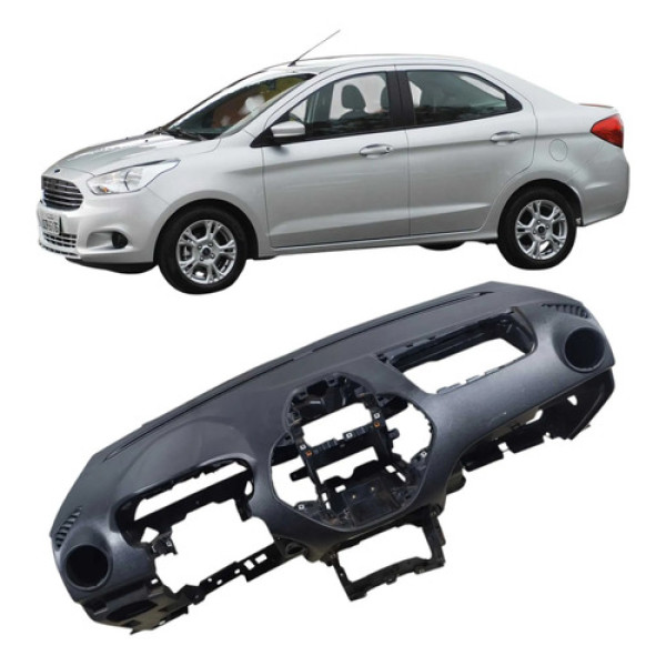 Capa Painel Frontal Instrumento Ford Ka 2018 1.0 E3b5a04310 Preto
