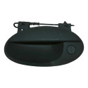 Maçaneta Porta Dianteira Esquerda Gm Celta 2007 93349617 Preto Dianteira