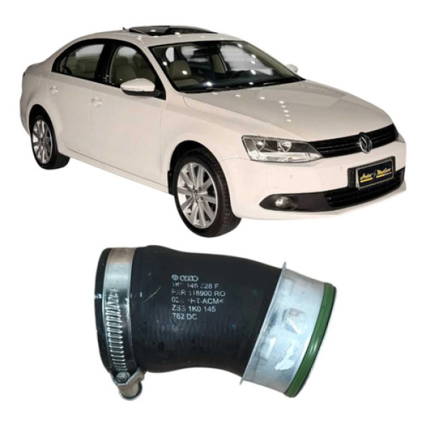 Mangueira Pressao Turbina Volkswagen Jetta 2013 1k0145828f Preto