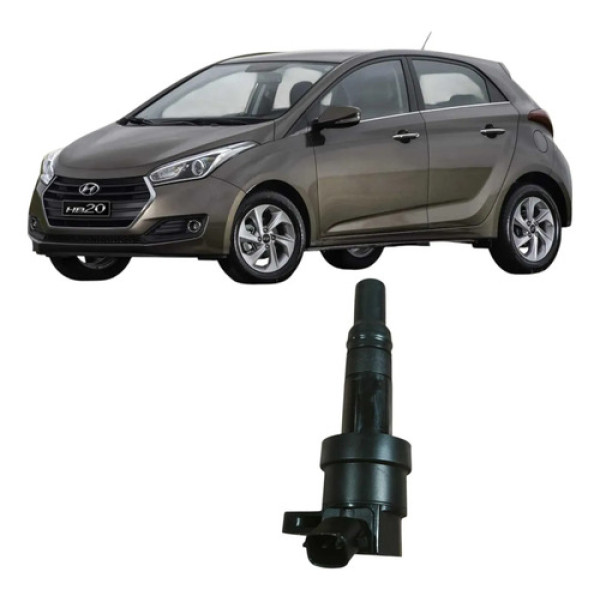Bobina Ignição Hyundai Hb20 2016 1.0 3c 2730104000 Original