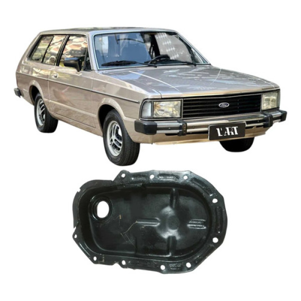 Tampa Correia Dentada Ford Belina Corcel 1984  1.6 Original Preto