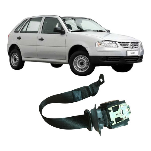 Cinto Segurança Traseiro Esquerdo Volkswagen Gol 2009 1.0 