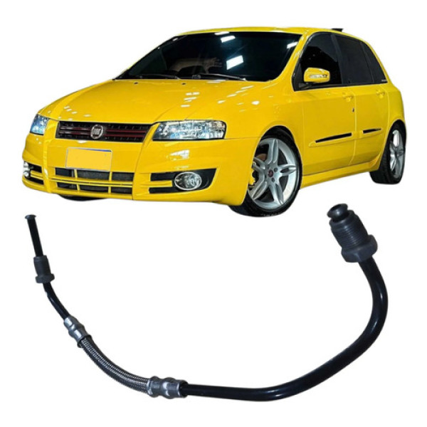Flexível Cano Freio Módulo Abs Fiat Stilo 1.8 4c 2009