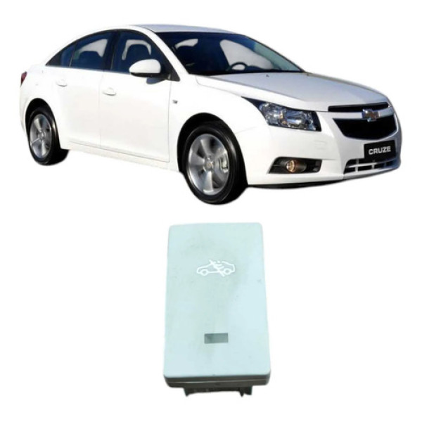 Botão Interruptor Alarme Gm Cruze Sedan 2014 1.8 Original