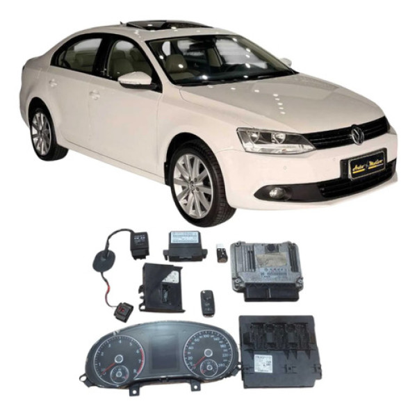 Kit Code Injeçao Volkswagen Jetta 2013 2.0 Tsi 06j906027ap