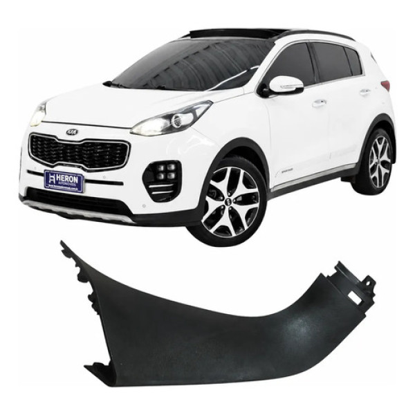 Acabamento Esquerdo Tampa Traseira Sportage 2018 81730d9000 Preto