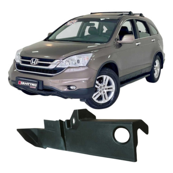 Moldura Superior Paralama Direito Honda Cr-v 2010 Original Preto