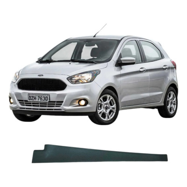 Acabamento Direito Painel Ford Ka 1.0 2017 E3b5a044c60acw Preto Listras