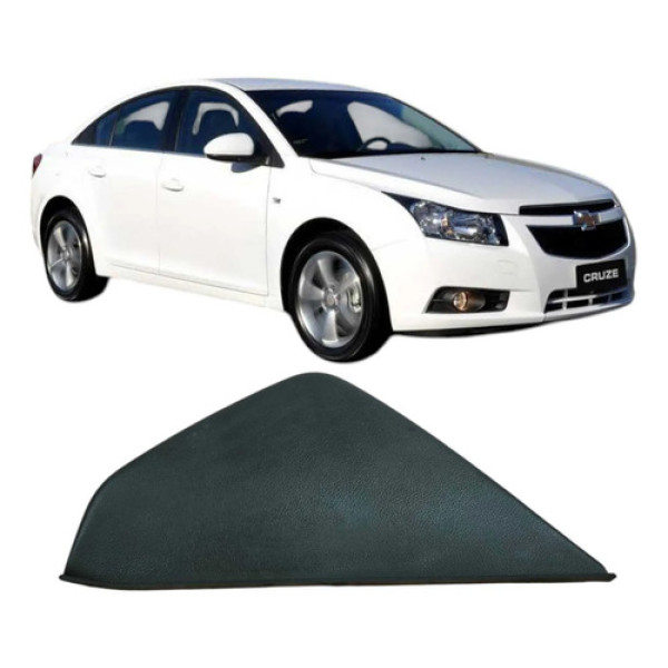 Acabamento Lateral Direito Painel Gm Cruze 2014 94565880 Preto Listras