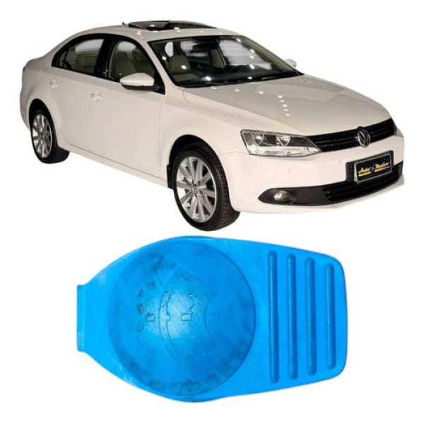 Tampa Reservatorio Limpador Volkswagen Jetta 2013 1k0955455 Azul-turquesa