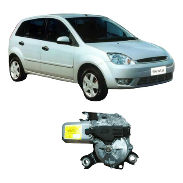 Motor Limpador Traseiro Ford Fiesta 2006  1.0 2s6517w400aa