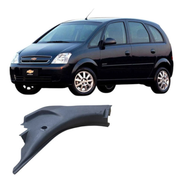 Soleira Dianteira Esquerda Chevrolet Meriva 2012 93368626 Cinza