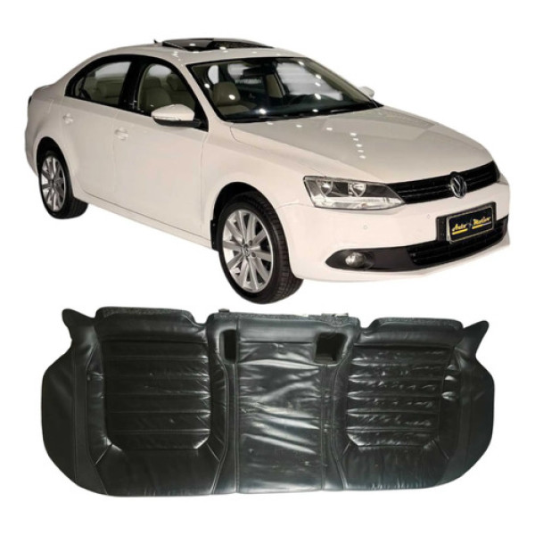 Assento Banco Traseiro Volkswagen Jetta 2013 2.0 Original Preto