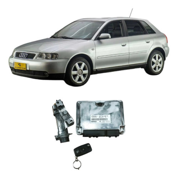 Kit Code Injeçao Audi A3 2003 1.8 06a906018fc Original
