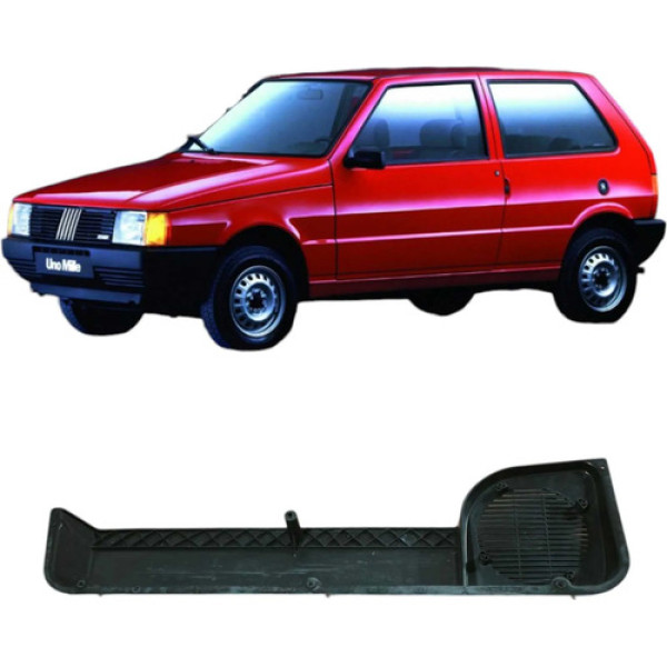 Porta Objetos Direito Fiat Uno Mille 2000 1809439 Original Preto