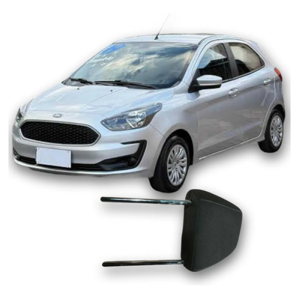 Encosto Cabeça Dianteiro Ford Ka 2019 1.0 3c Original Preto