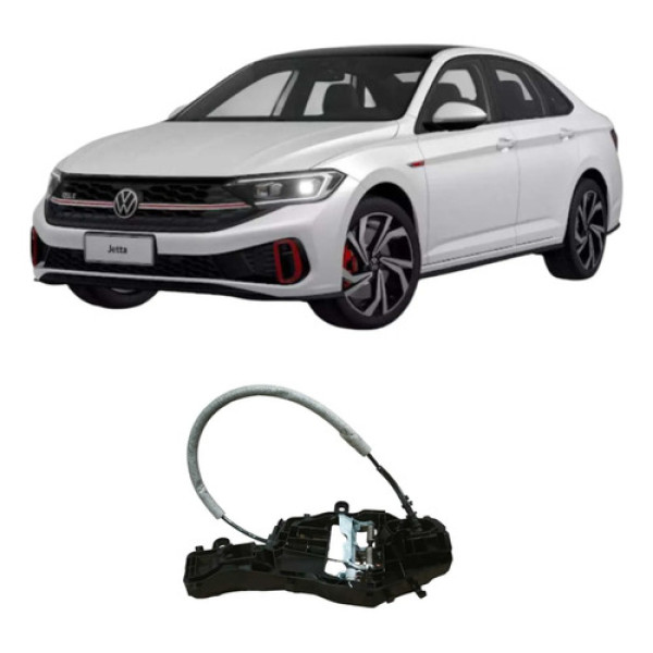 Suporte Maçaneta Dianteira Direita Volkswagen Jetta 2023 Cinza Dianteira