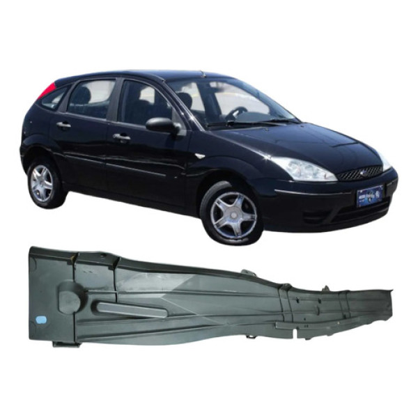 Acabamento Painel Corta Fogo Ford Focus 2009 1.6 Original Preto Listras