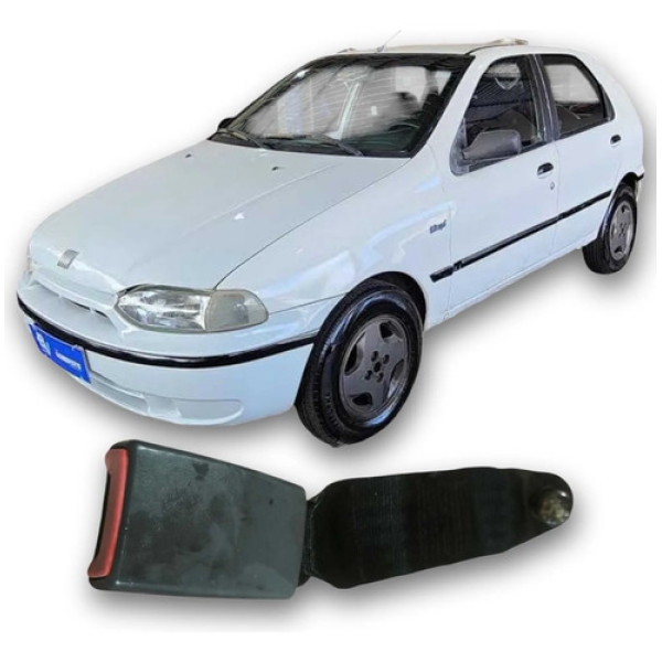 Engate Cinto Segurança Traseiro Fiat Palio 1997 1.0 Original