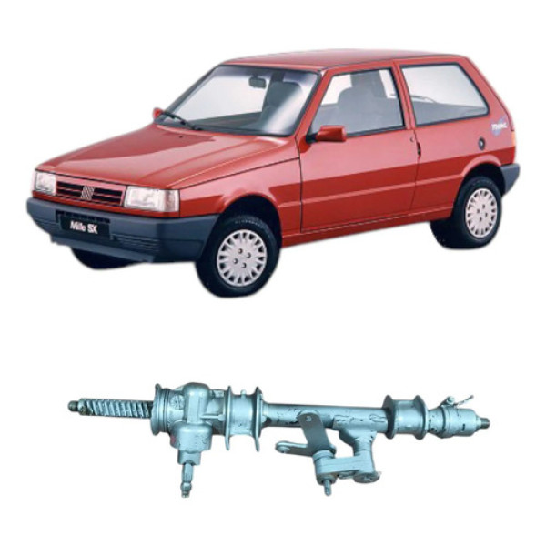Caixa Direção Mecânica Fiat Uno Mille 1.0 2p 2000 Original