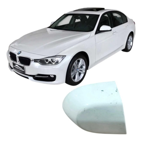 Acabamento Maçaneta Traseira Direita Bmw 320i 2.0 Original Branco Traseira