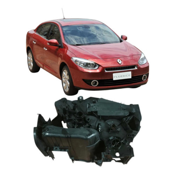 Acabamento Lateral Caixa Ar Renault Fluence 2014 Original