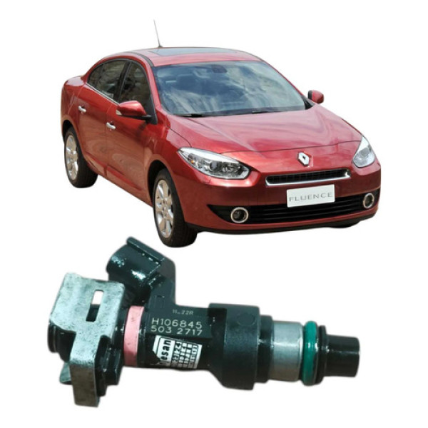 Bico Injetor Combustível Renault Fluence 2014 2.0 Original 220v
