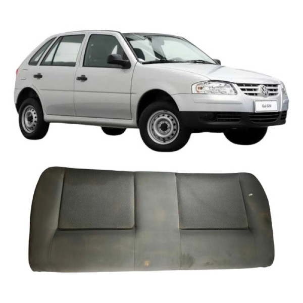 Escoro Banco Traseiro Volkswagen Gol 2009 1.0 Original Cinza-escuro