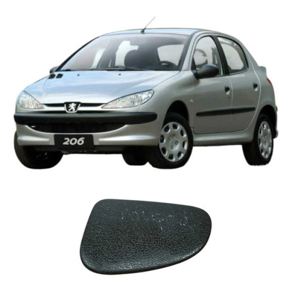 Tampa Lateral Painel Direito Peugeot 206 2008 9624270777 Preto